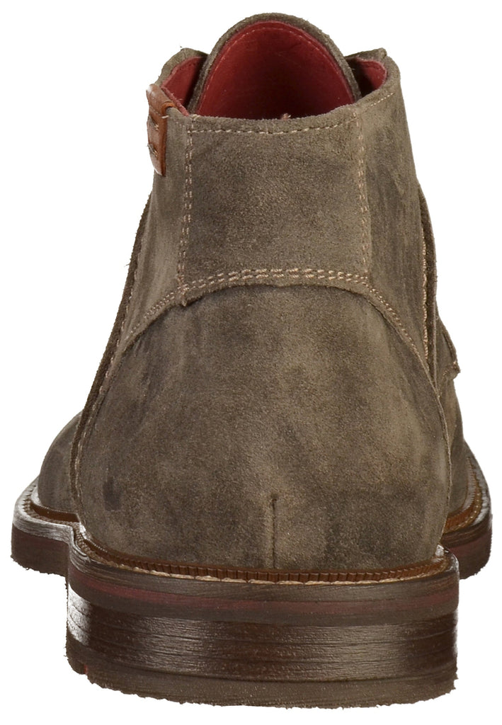 Lloyd Stiefelette Veloursleder Grau/Braun - surf4shoes