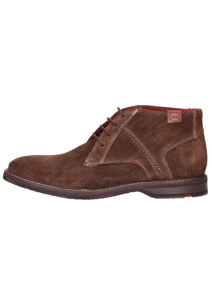 Lloyd Stiefelette Veloursleder Braun - surf4shoes