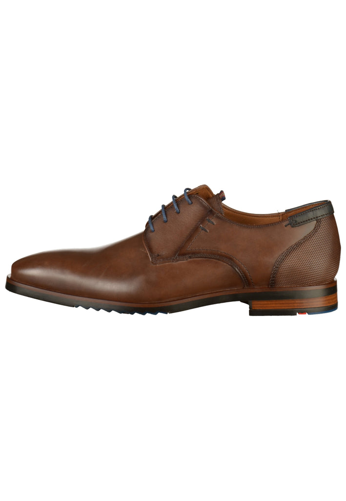 Lloyd Businessschuhe Glattleder Braun/Blau - surf4shoes