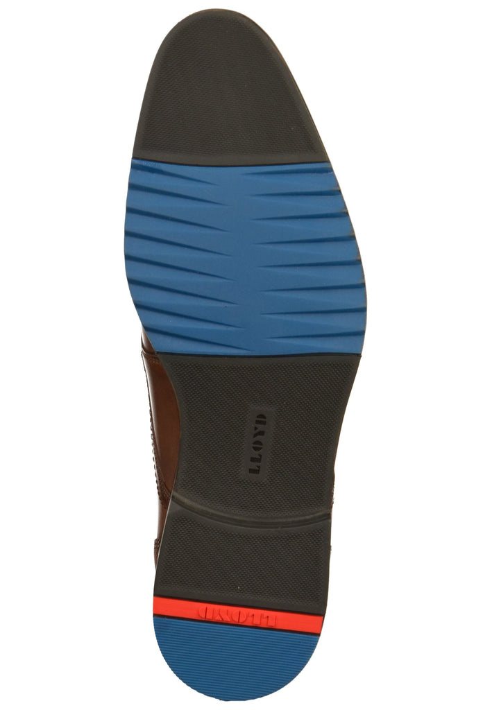 Lloyd Businessschuhe Glattleder Braun/Blau - surf4shoes
