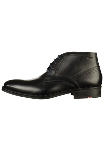 Lloyd Stiefelette Glattleder Schwarz - surf4shoes