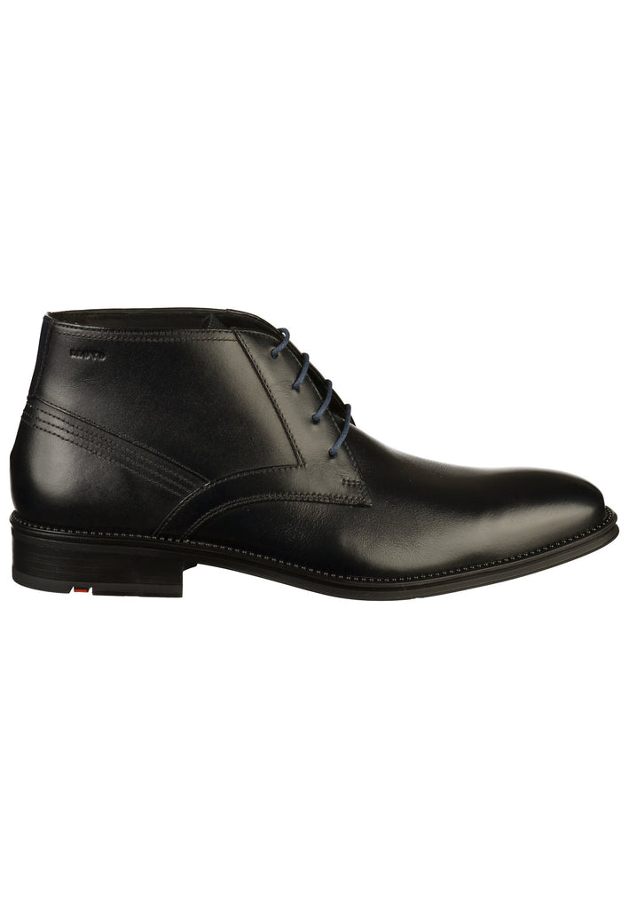 Lloyd Stiefelette Glattleder Schwarz - surf4shoes