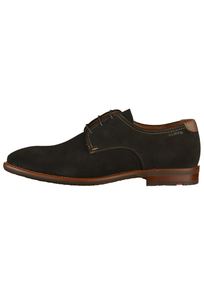 Lloyd Businessschuhe Veloursleder Schwarz - surf4shoes