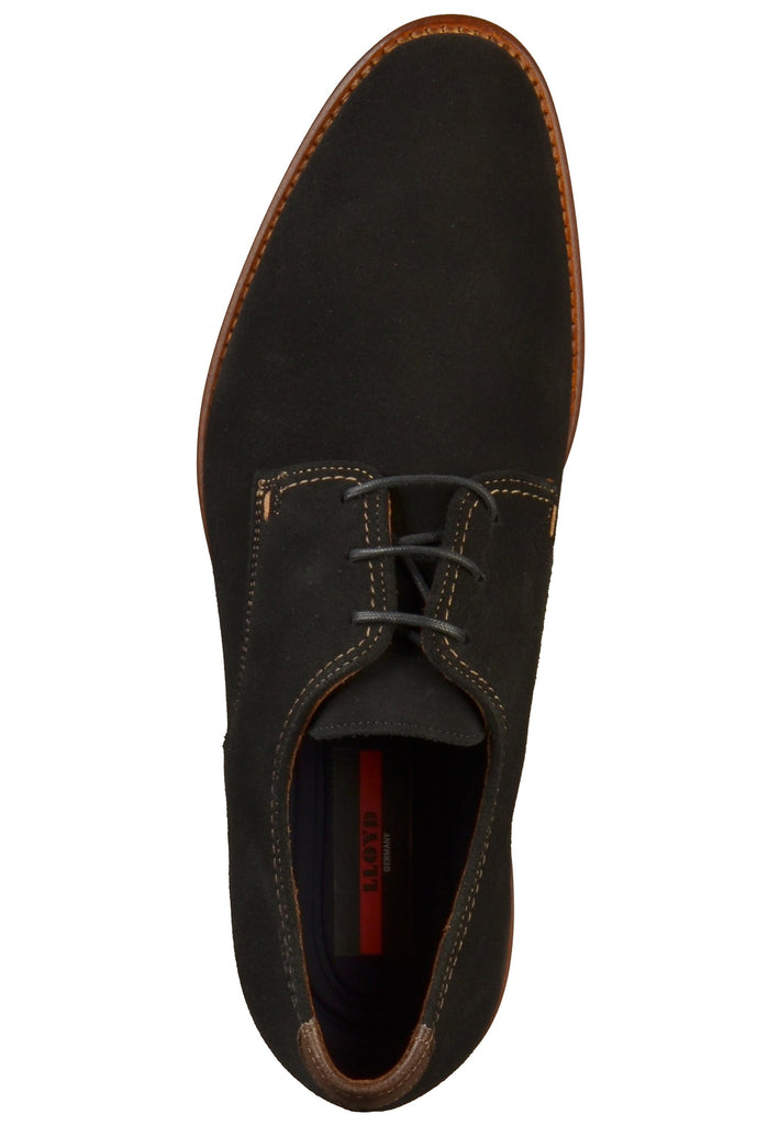 Lloyd Businessschuhe Veloursleder Schwarz - surf4shoes