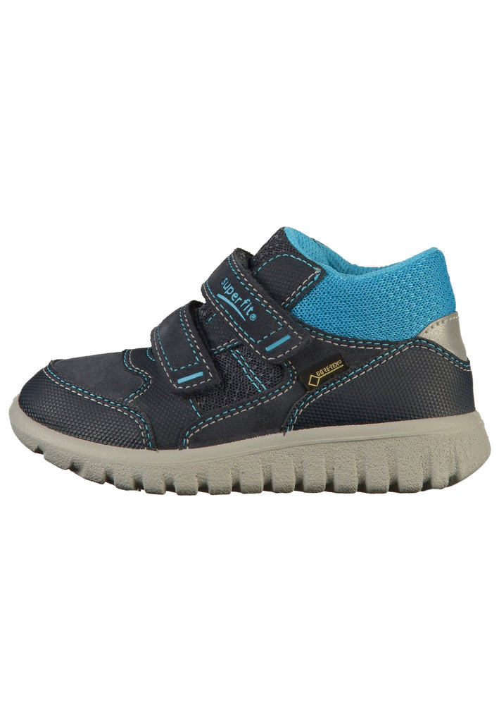 Superfit Halbschuhe Veloursleder/Textil Blau - surf4shoes