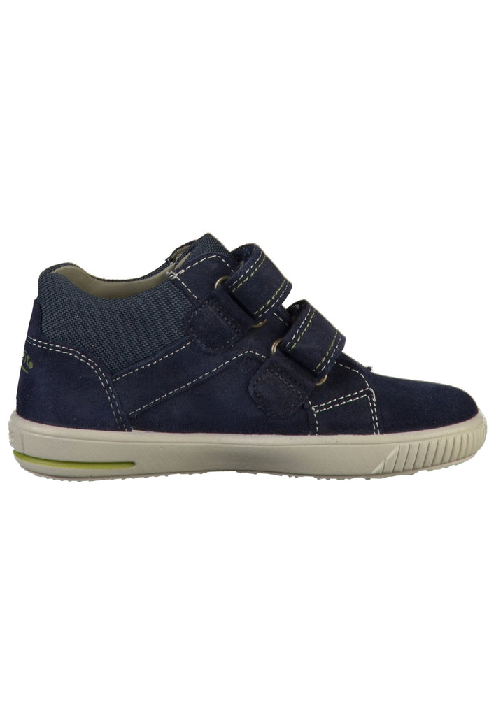 Superfit Halbschuhe Veloursleder/Textil Blau/Grün - surf4shoes