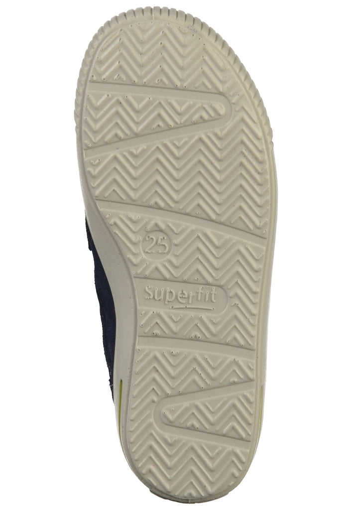 Superfit Halbschuhe Veloursleder/Textil Blau/Grün - surf4shoes