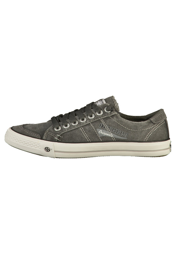 Dockers Sneaker Canvas Dunkelgrau - surf4shoes