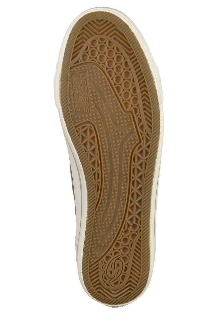 Dockers Sneaker Canvas Sand - surf4shoes