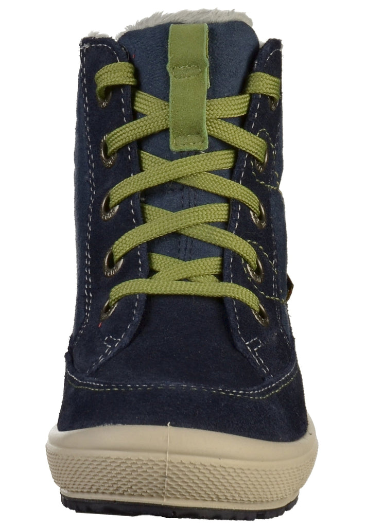 Superfit Stiefelette Leder/Textil Blau - surf4shoes