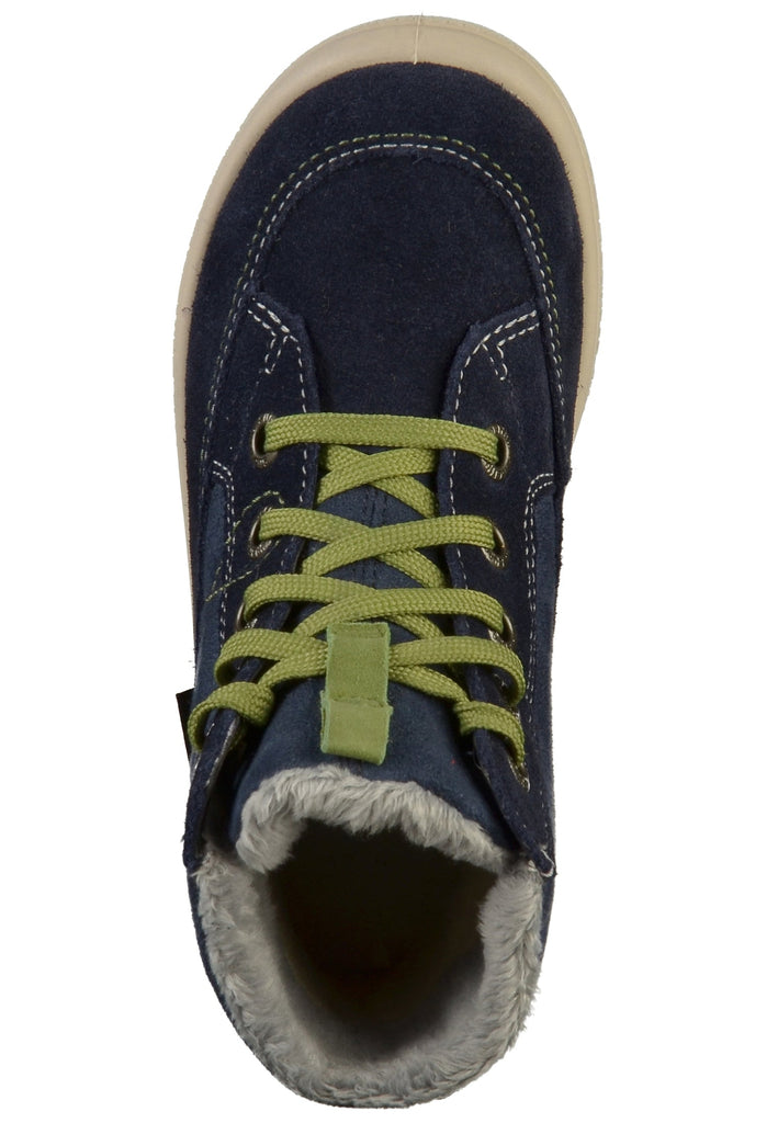 Superfit Stiefelette Leder/Textil Blau - surf4shoes