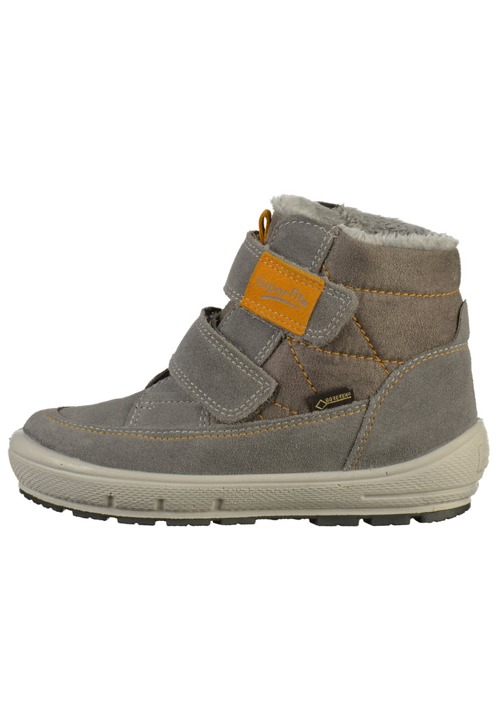 Superfit Stiefelette Leder/Textil Grau - surf4shoes