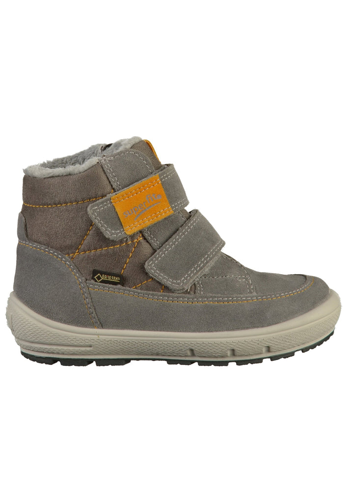 Superfit Stiefelette Leder/Textil Grau - surf4shoes