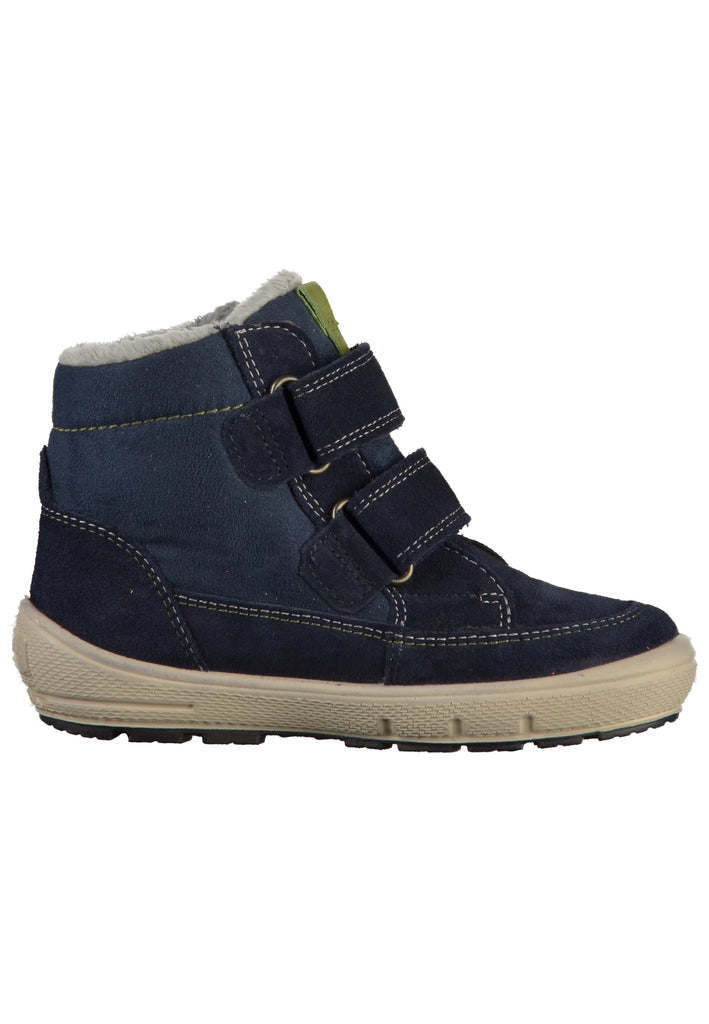 Superfit Stiefelette Leder/Textil Blau - surf4shoes
