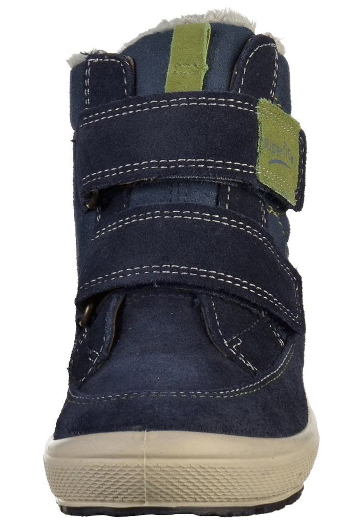 Superfit Stiefelette Leder/Textil Blau - surf4shoes