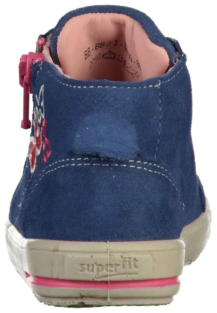 Superfit Halbschuhe Veloursleder Blau - surf4shoes