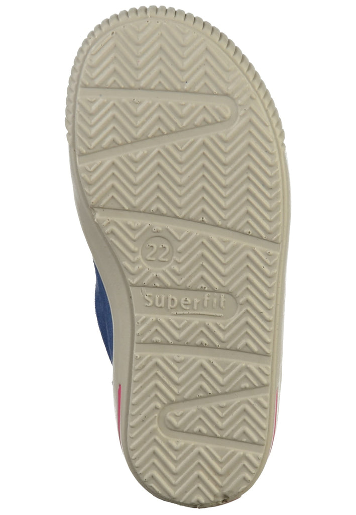 Superfit Halbschuhe Veloursleder Blau - surf4shoes