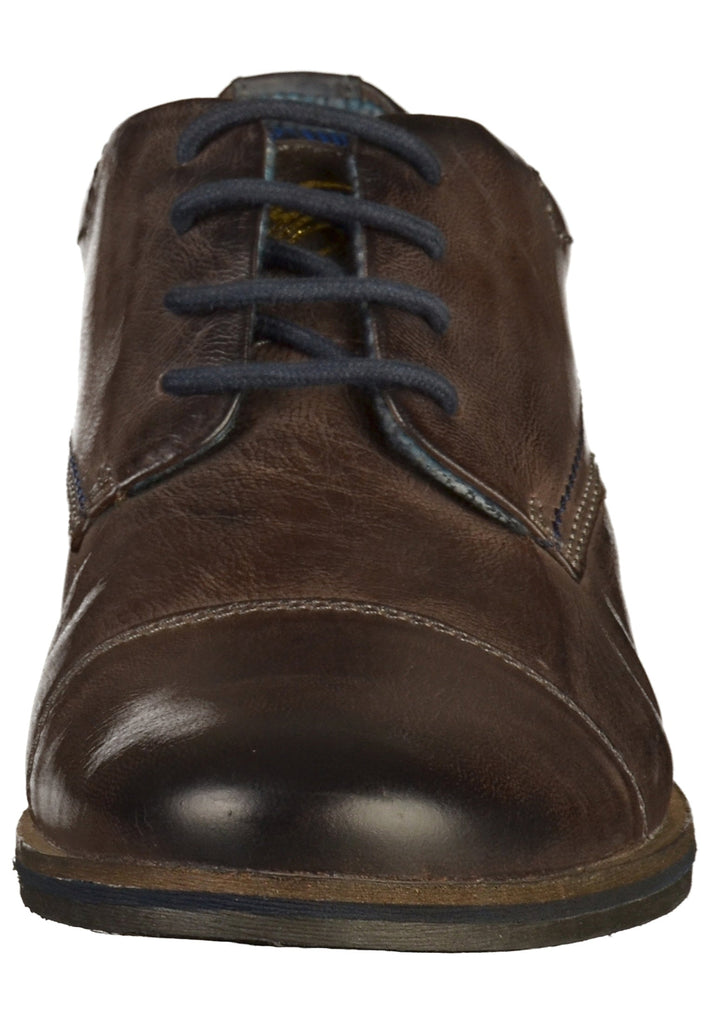 Bugatti Businessschuhe Leder Grau - surf4shoes