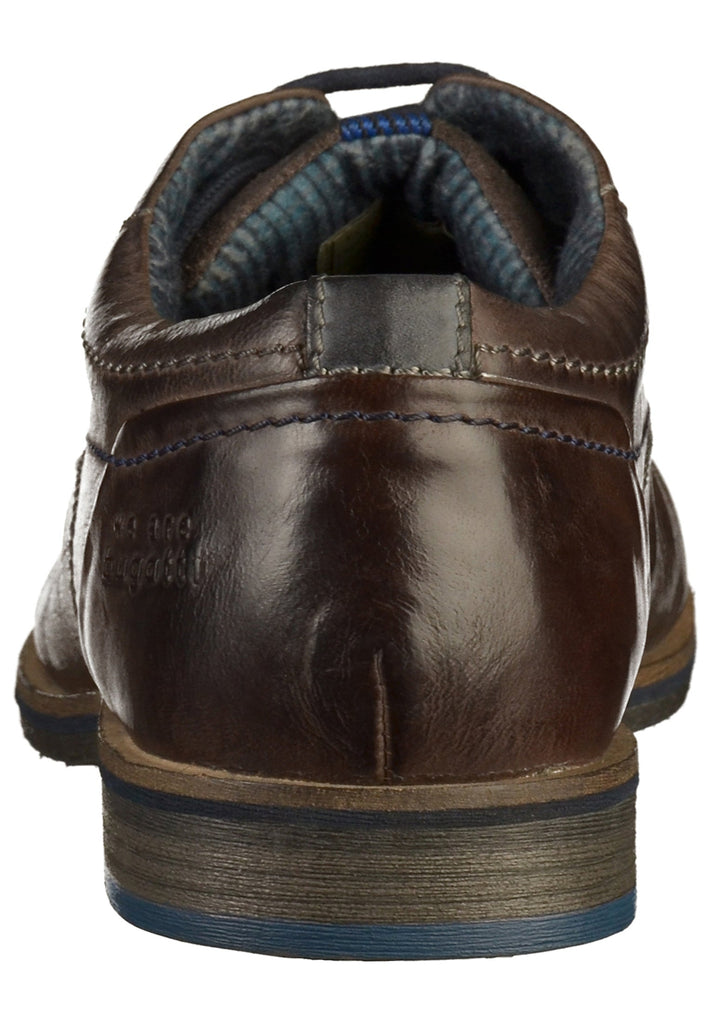 Bugatti Businessschuhe Leder Grau - surf4shoes