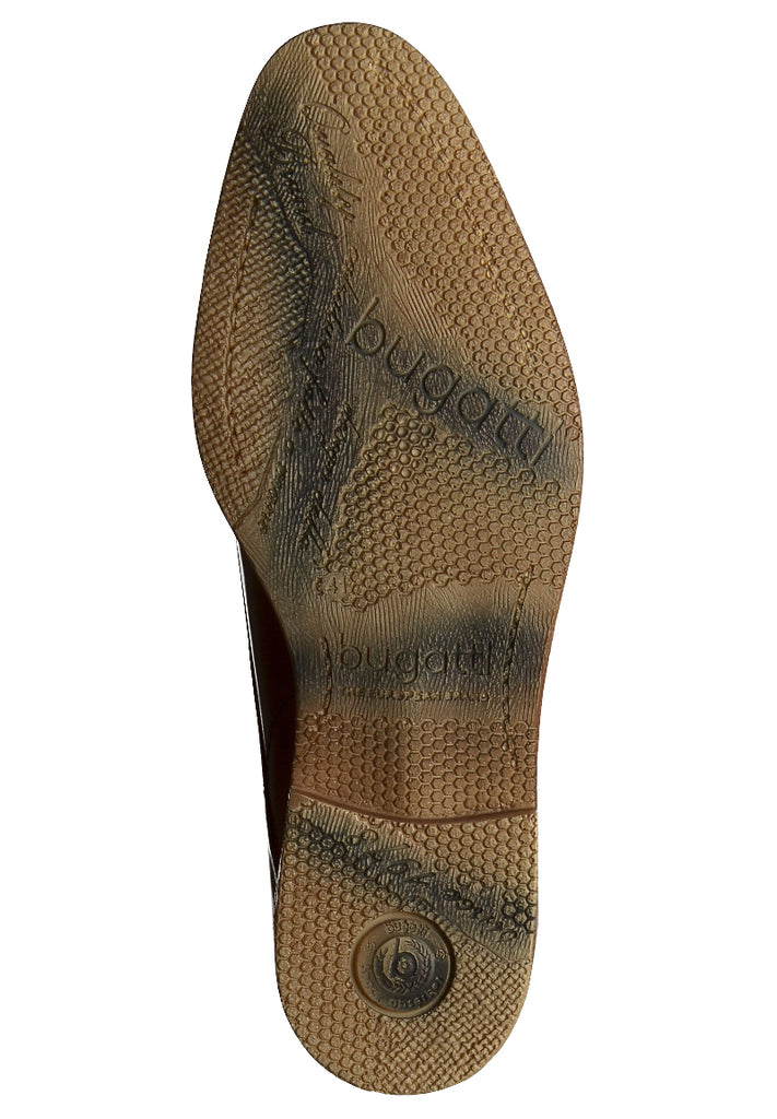 Bugatti Businessschuhe Leder Cognac - surf4shoes