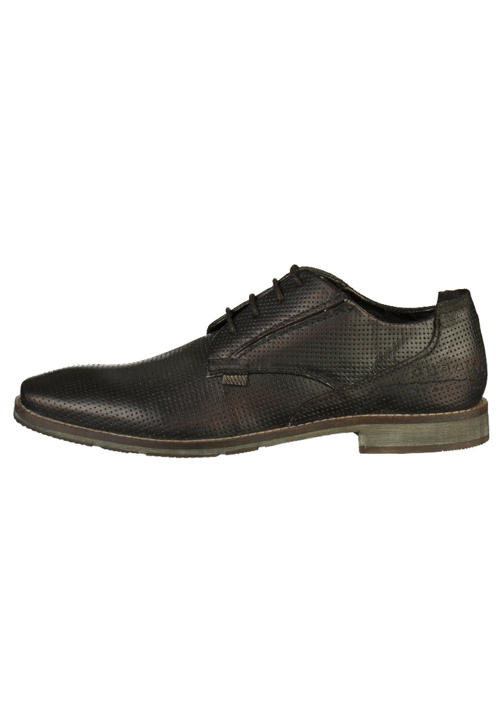 BUGATTI Halbschuhe Glattleder Schwarz - surf4shoes