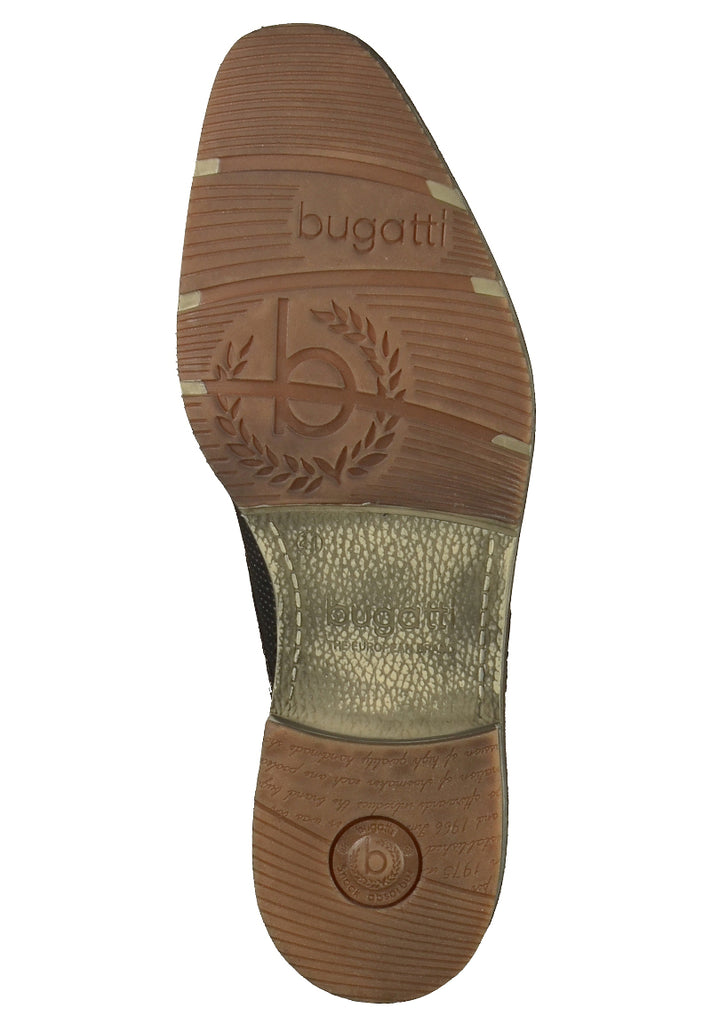 BUGATTI Halbschuhe Glattleder Schwarz - surf4shoes