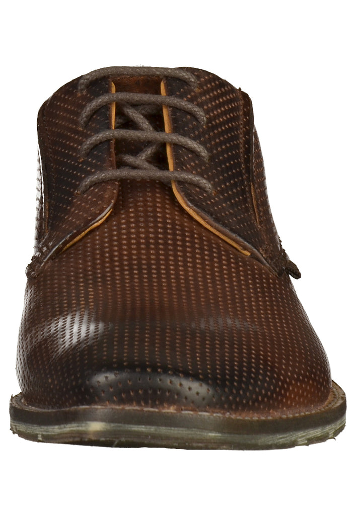 BUGATTI Halbschuhe Glattleder Dunkelbraun - surf4shoes