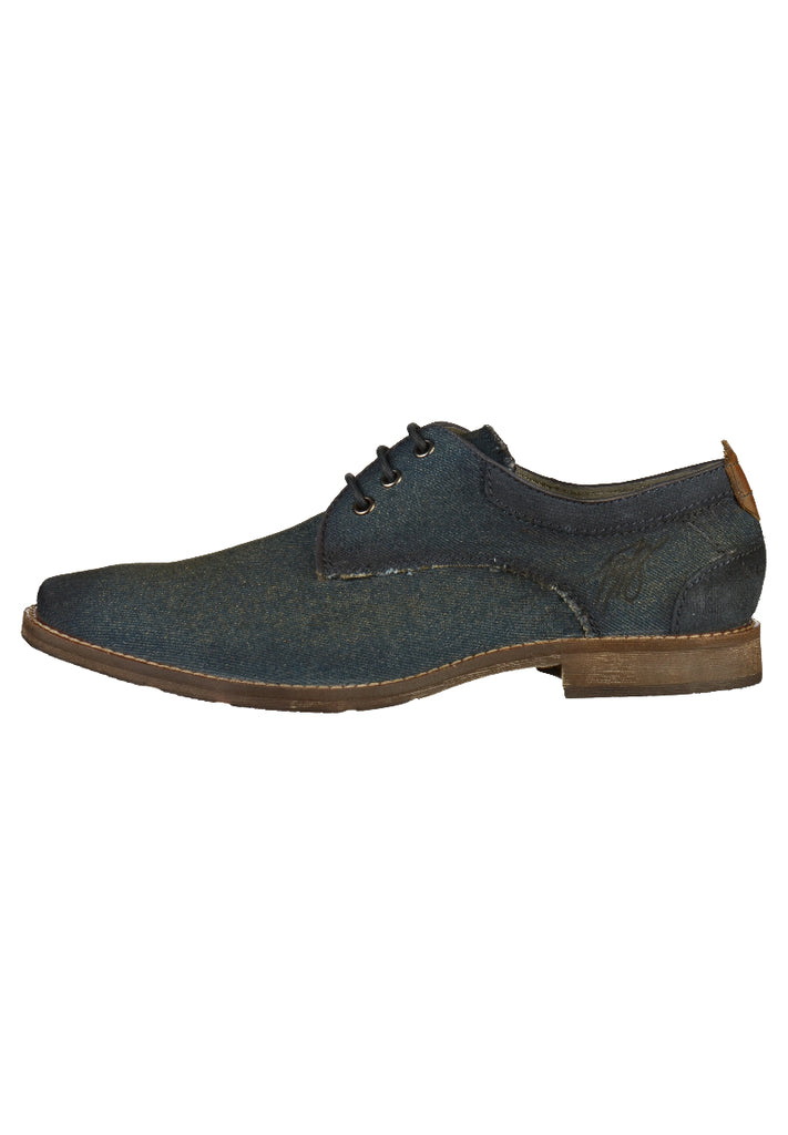 Bugatti Halbschuhe Textil Dunkelblau - surf4shoes