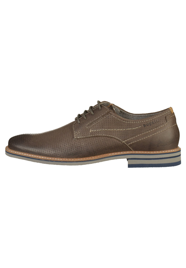 Bugatti Businessschuhe Leder Grau - surf4shoes