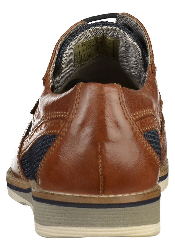 BUGATTI Halbschuhe Glattleder Dunkelbraun - surf4shoes