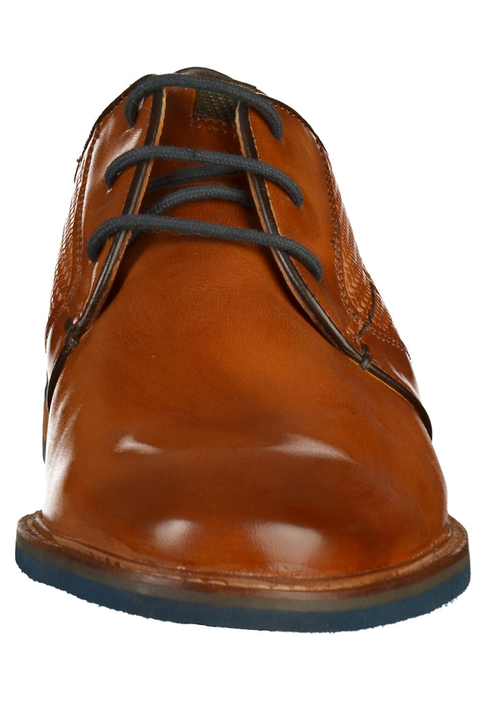 Bugatti Businessschuhe Leder Cognac - surf4shoes