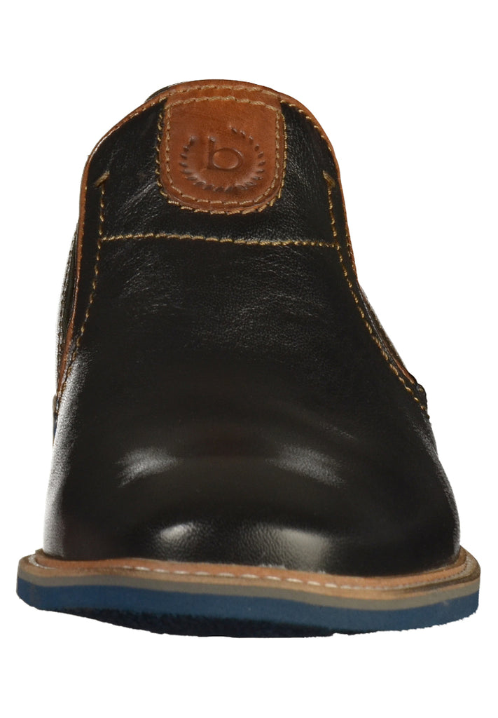 Bugatti Businessschuhe Glattleder Schwarz - surf4shoes