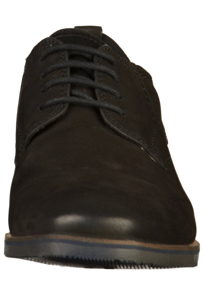 BUGATTI Businessschuhe Leder Schwarz - surf4shoes