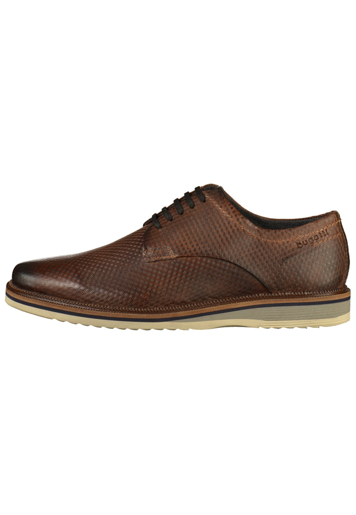 Bugatti Halbschuhe Leder Braun - surf4shoes