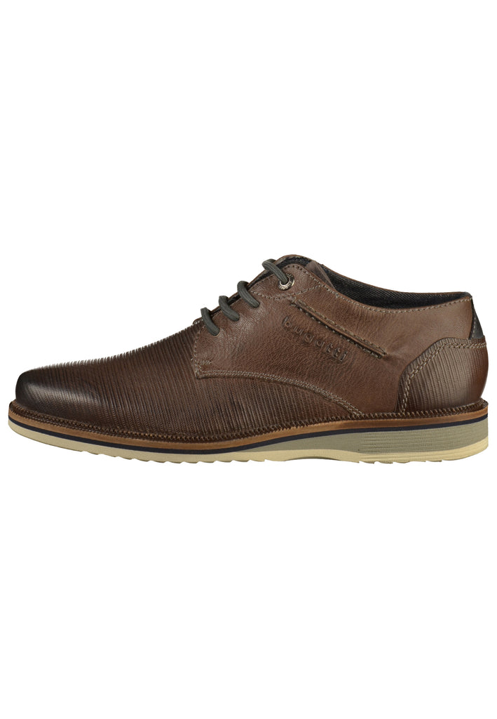 Bugatti Halbschuhe Leder Grau - surf4shoes