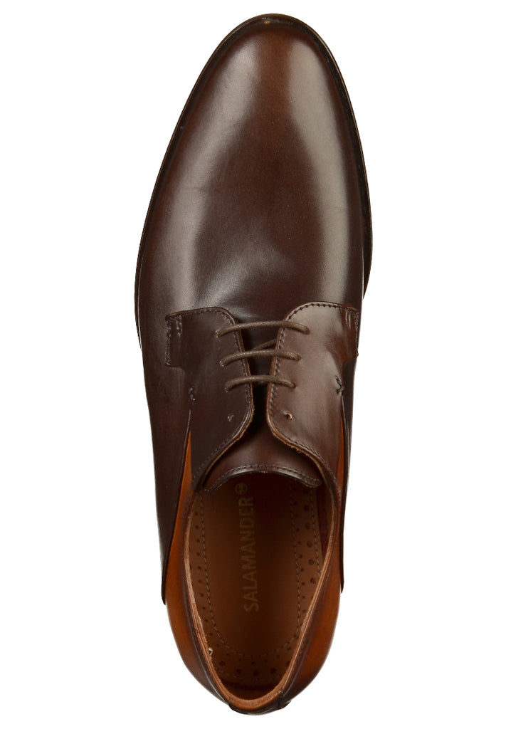 Salamander Businessschuhe Glattleder Braun - surf4shoes