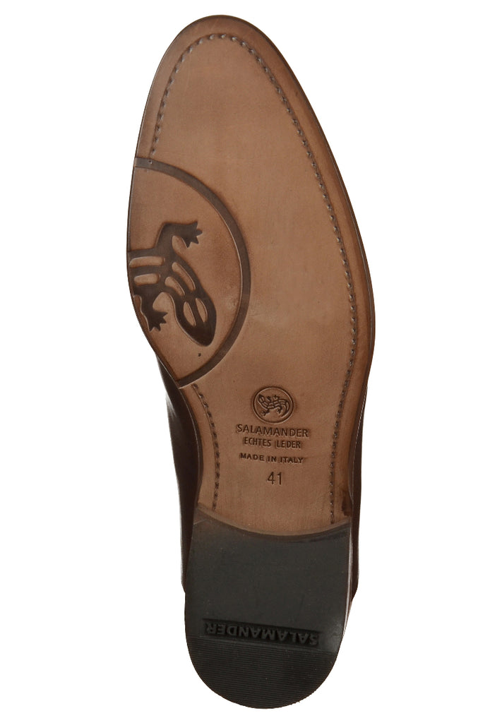 Salamander Businessschuhe Glattleder Braun - surf4shoes