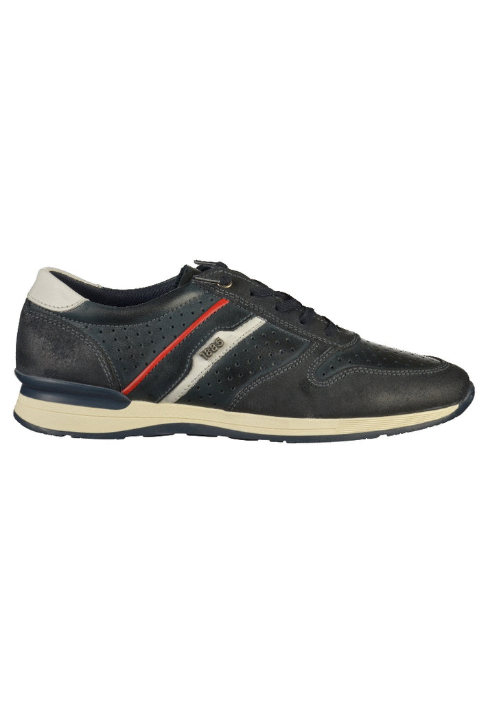 Salamander Sneaker Leder Navy - surf4shoes