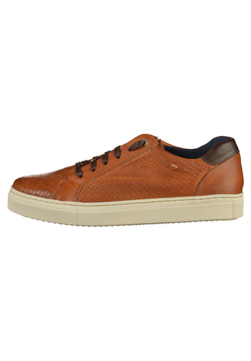 Salamander Sneaker Glattleder Cognac - surf4shoes