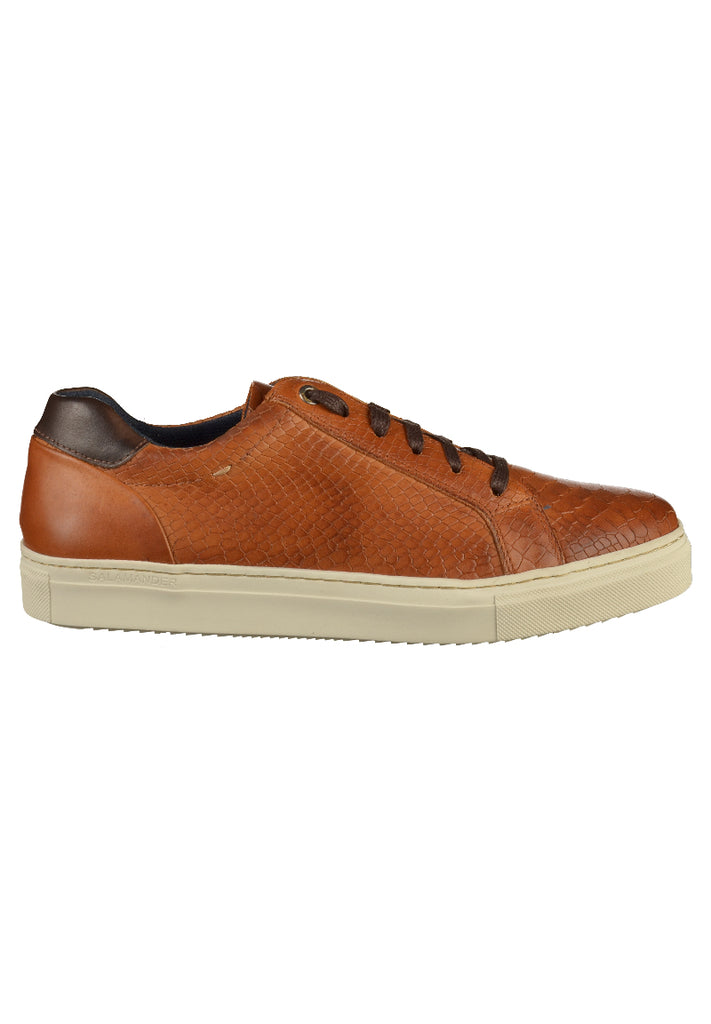 Salamander Sneaker Glattleder Cognac - surf4shoes