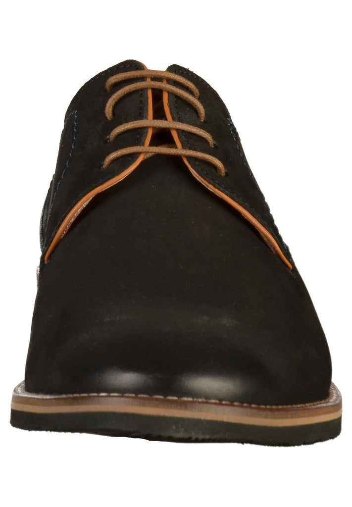 Salamander Businessschuhe Nubukleder Schwarz - surf4shoes