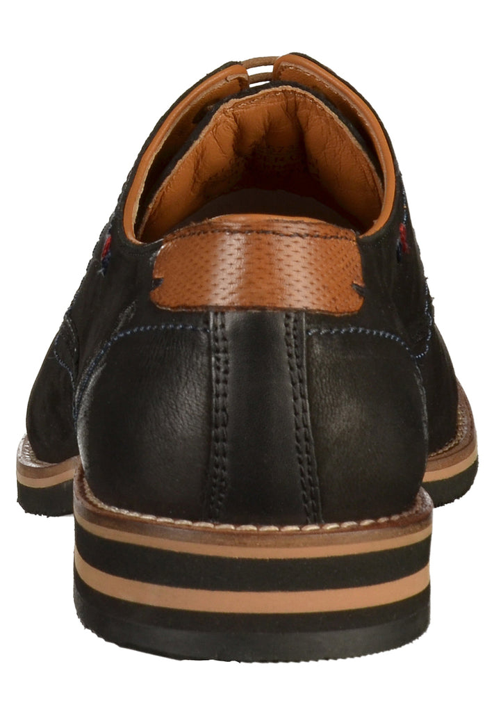 Salamander Businessschuhe Nubukleder Schwarz - surf4shoes