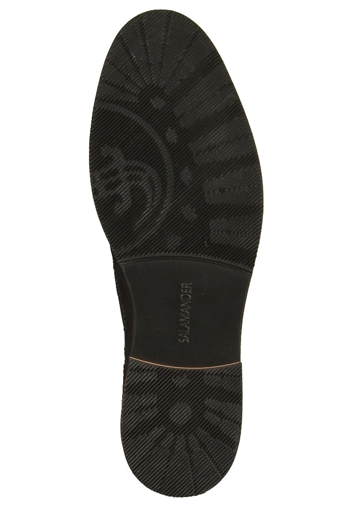 Salamander Businessschuhe Nubukleder Schwarz - surf4shoes