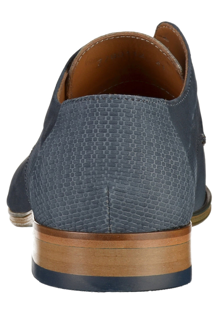 Salamander Businessschuhe Leder Blau - surf4shoes