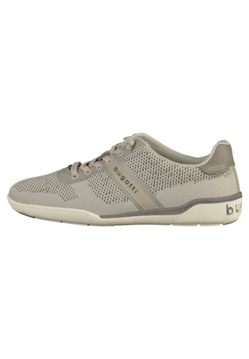 Bugatti Sneaker Textil Hellgrau - surf4shoes