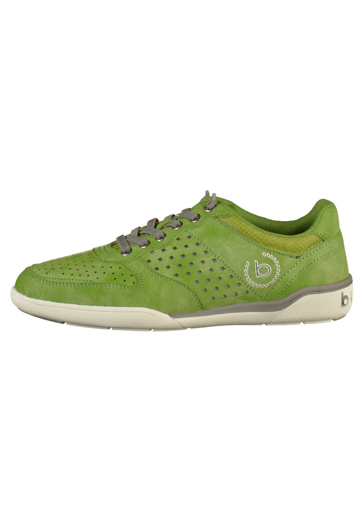 Bugatti Sneaker Glattleder Grün - surf4shoes