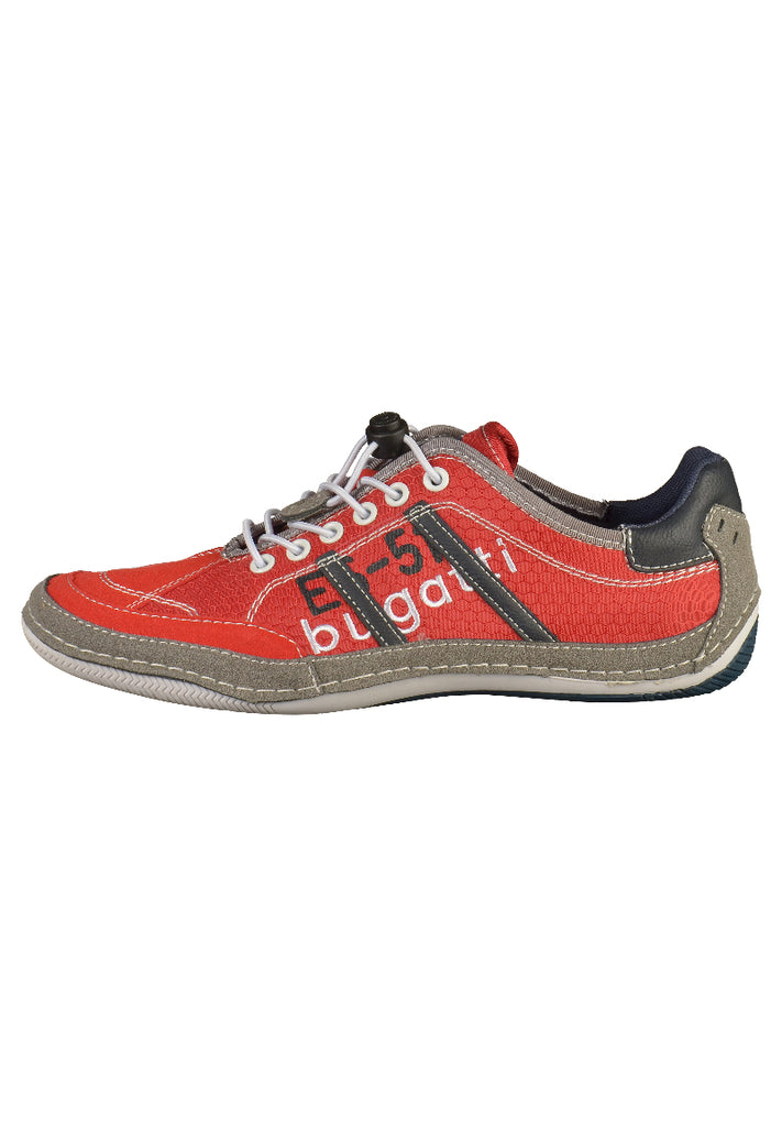 BUGATTI Sneaker Textil Rot - surf4shoes