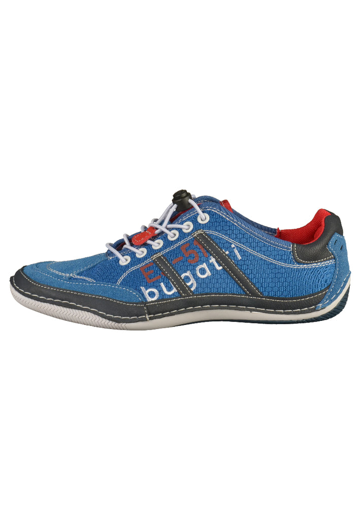 BUGATTI Sneaker Textil Blau - surf4shoes