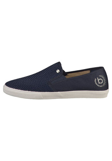 Bugatti Slipper Textil Dunkelblau - surf4shoes