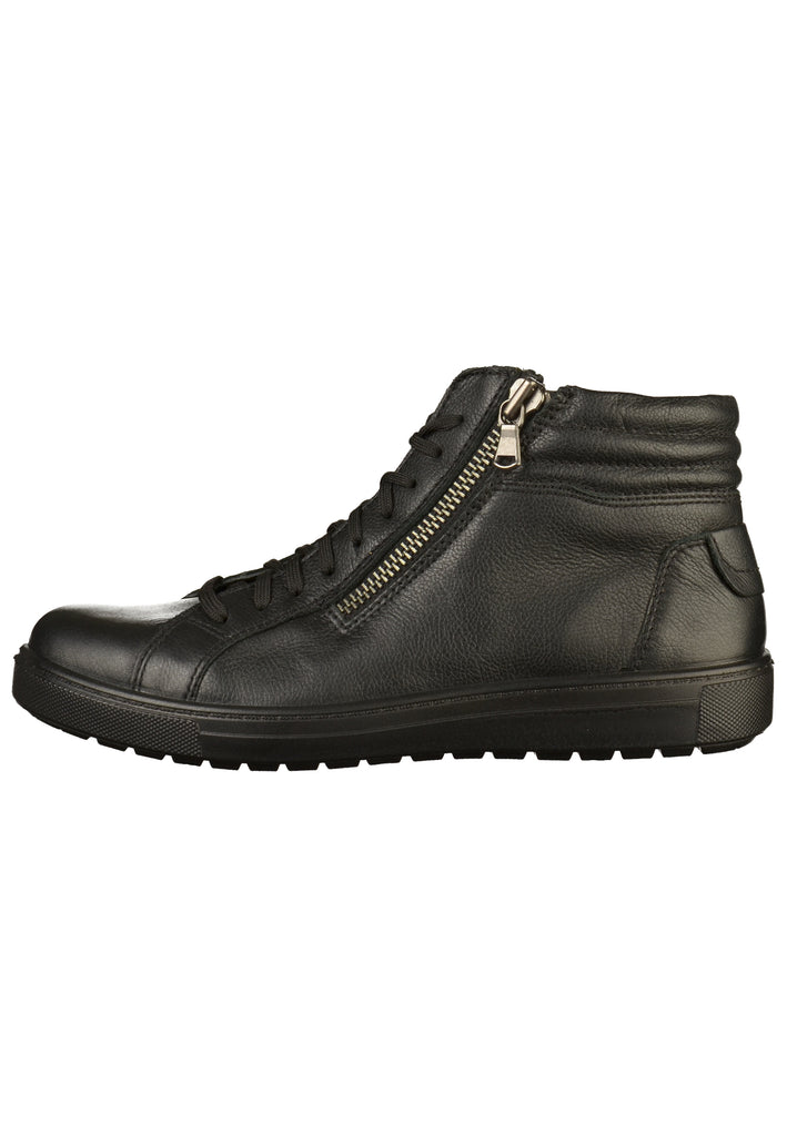 Jomos Sneaker Leder Schwarz - surf4shoes